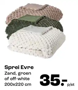 Kwantum Sprei Evre aanbieding