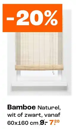 Kwantum Bamboe aanbieding