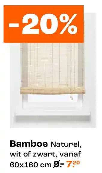 Kwantum Bamboe aanbieding