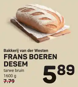 Ekoplaza Bakkerij van der westen frans boeren desem aanbieding