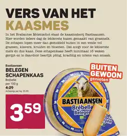 Ekoplaza Bastiaansen belegen schapenkaas aanbieding