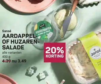 Ekoplaza Sansé aardappel of huzaren salade aanbieding