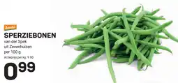 Ekoplaza Sperziebonen aanbieding