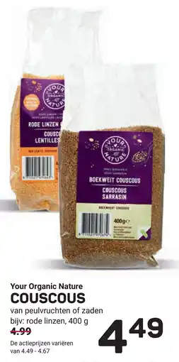 Ekoplaza Your organic nature couscous aanbieding