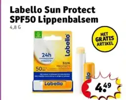Kruidvat Labello Sun Protect SPF50 Lippenbalsem aanbieding