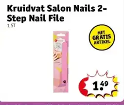 Kruidvat Kruidvat Salon Nails 2 Step Nail File aanbieding