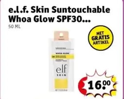 Kruidvat e.l.f. Skin Suntouchable Whoa Glow SPF30 aanbieding