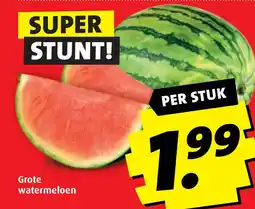 Boni Grote watermeloen aanbieding