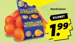 Boni Mandarijnen aanbieding