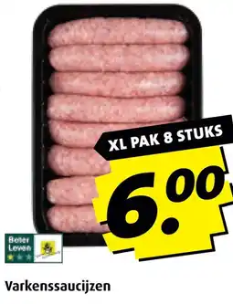 Boni Varkenssaucijzen aanbieding