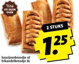 Boni Saucijzenbroodje of frikandelbroodje XL aanbieding