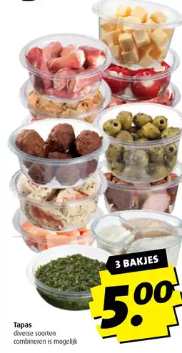 Boni Tapas aanbieding