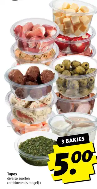 Boni Tapas aanbieding