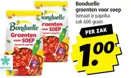 Boni Bonduelle groenten voor soep aanbieding