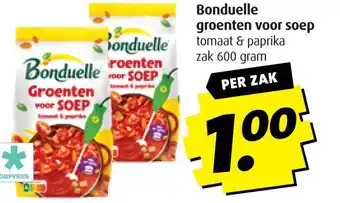Boni Bonduelle groenten voor soep aanbieding