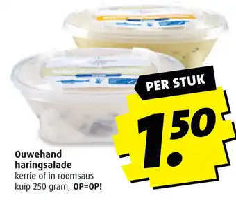 Boni Ouwehand haringsalade aanbieding
