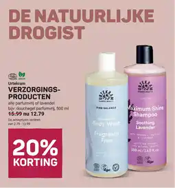 Ekoplaza Urtekram verzorgingsproducten aanbieding