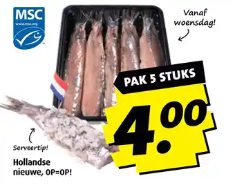 Boni Hollandse nieuwe aanbieding