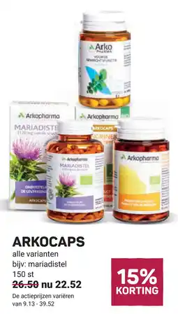 Ekoplaza Arkocaps aanbieding