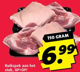 Boni Buikspek aan het aanbieding