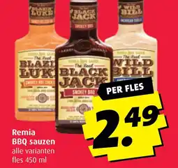 Boni Remia BBQ sauzen aanbieding