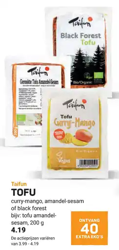 Ekoplaza Taifun tofu aanbieding