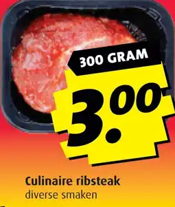 Boni Culinaire ribsteak aanbieding