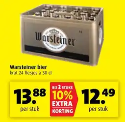 Boni Warsteiner bier aanbieding