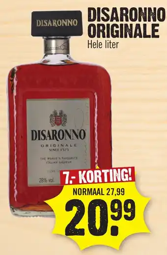 Super Dirck 3 Disaronno originale aanbieding