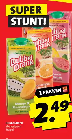 Boni Dubbeldrank aanbieding