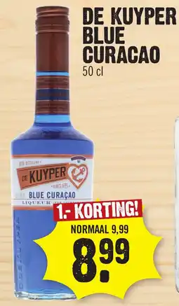 Super Dirck 3 De kuyper blue curacao aanbieding