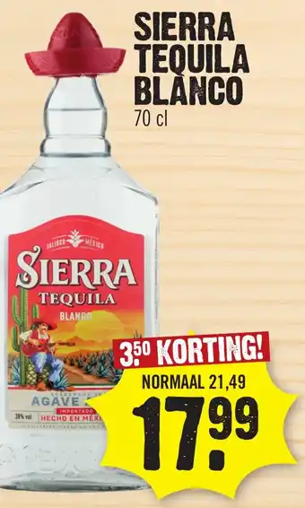 Super Dirck 3 Sierra tequila blanco aanbieding