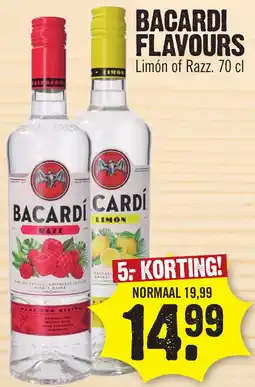 Super Dirck 3 Bacardi flavours aanbieding