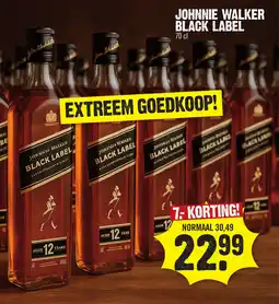Super Dirck 3 Johnnie walker black label aanbieding