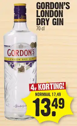 Super Dirck 3 Gordon's london dry gin aanbieding