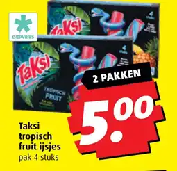 Boni Taksi tropisch fruit ijsjes aanbieding
