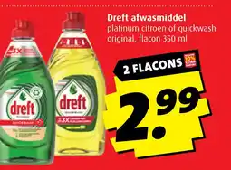 Boni Dreft afwasmiddel aanbieding