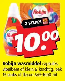 Boni Robijn wasmiddel aanbieding