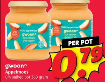 Boni gwoon Appelmoes aanbieding