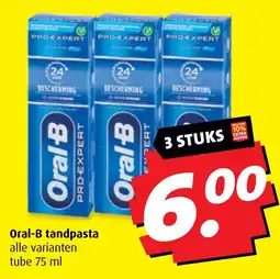 Boni Oral-B tandpasta aanbieding