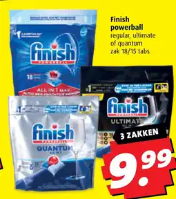 Boni Finish powerball aanbieding