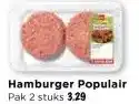 Vomar Voordeelmarkt Hamburger Populair aanbieding
