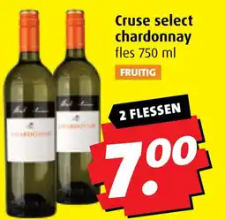 Boni Cruse select chardonnay aanbieding