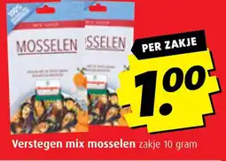 Boni Verstegen mix mosselen aanbieding