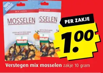 Boni Verstegen mix mosselen aanbieding