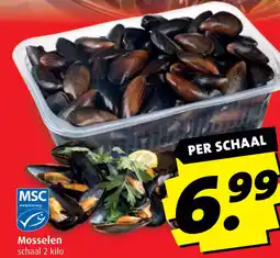 Boni Mosselen aanbieding