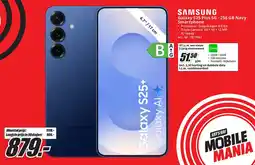 MediaMarkt Samsung Galaxy S25 Plus 5G - 256 GB Navy Smartphone aanbieding