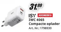 MediaMarkt ISY IWC 4065 Compacte oplader aanbieding