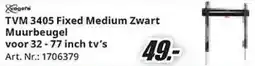 MediaMarkt TVM 3405 Fixed Medium Zwart Muurbeugel voor 32 aanbieding