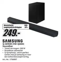 MediaMarkt Samsung Q-SERIES HW-Q600C Soundbar aanbieding